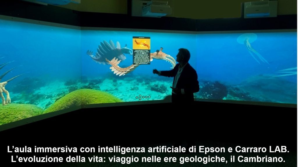 Epson Italia-Carraro LAB-aula immersiva